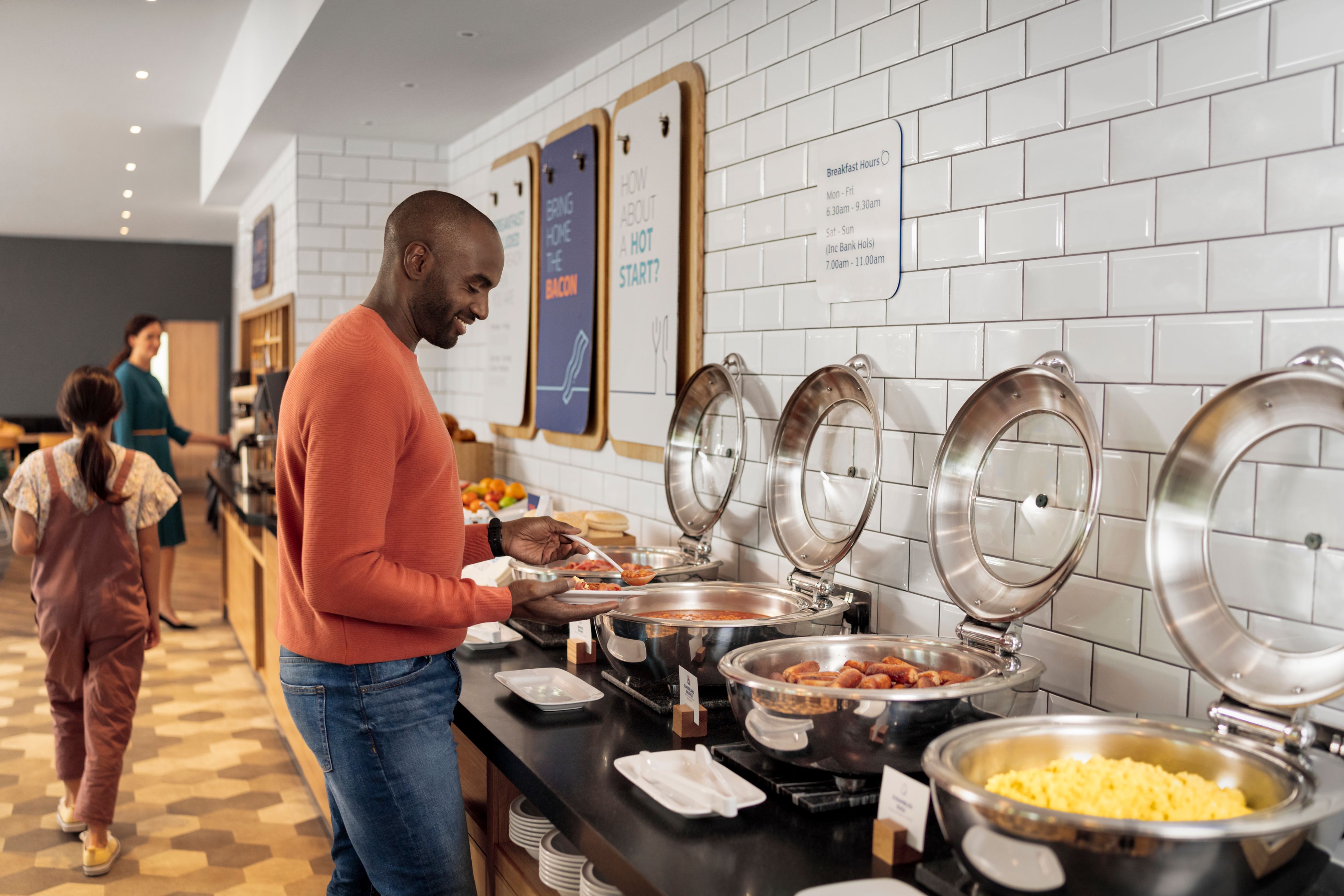 Free hot breakfast